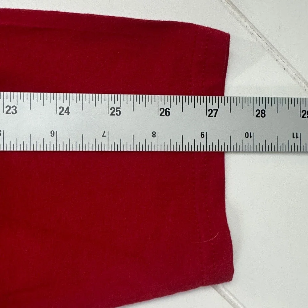 Indiana Hoosiers Fanatics T-Shirt Mens 2XL Red Long Sleeve Gameday NCAA